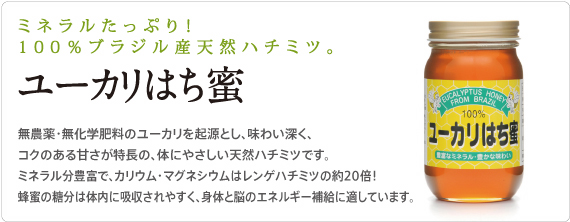 サンフローラのユーカリ蜂蜜