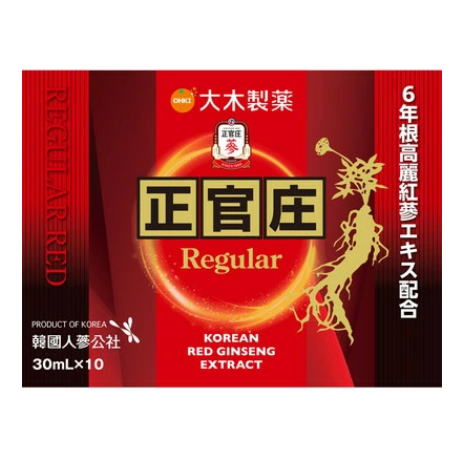 画像1: 【大木製薬】正官庄 レギュラー 30ml×10本